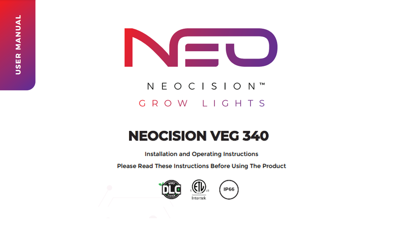 Veg 340 led grow lights